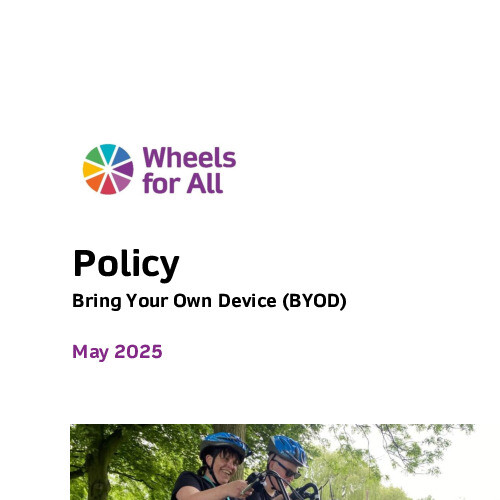 BYOD Policy cover page