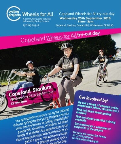 Copeland event flyer cover page