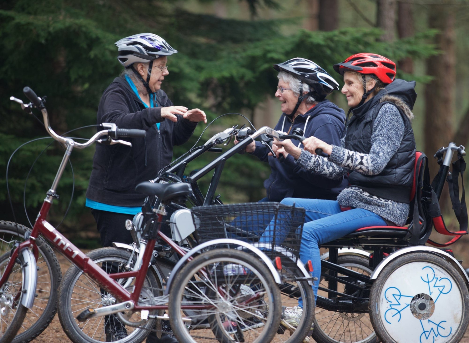 Hands-on cycle leader training