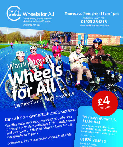 Dementia Friendly Cycling Sessions cover page