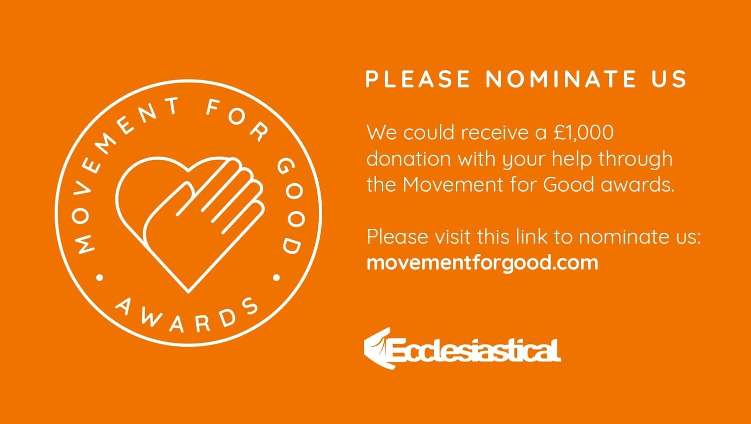 Movement for Good infographic