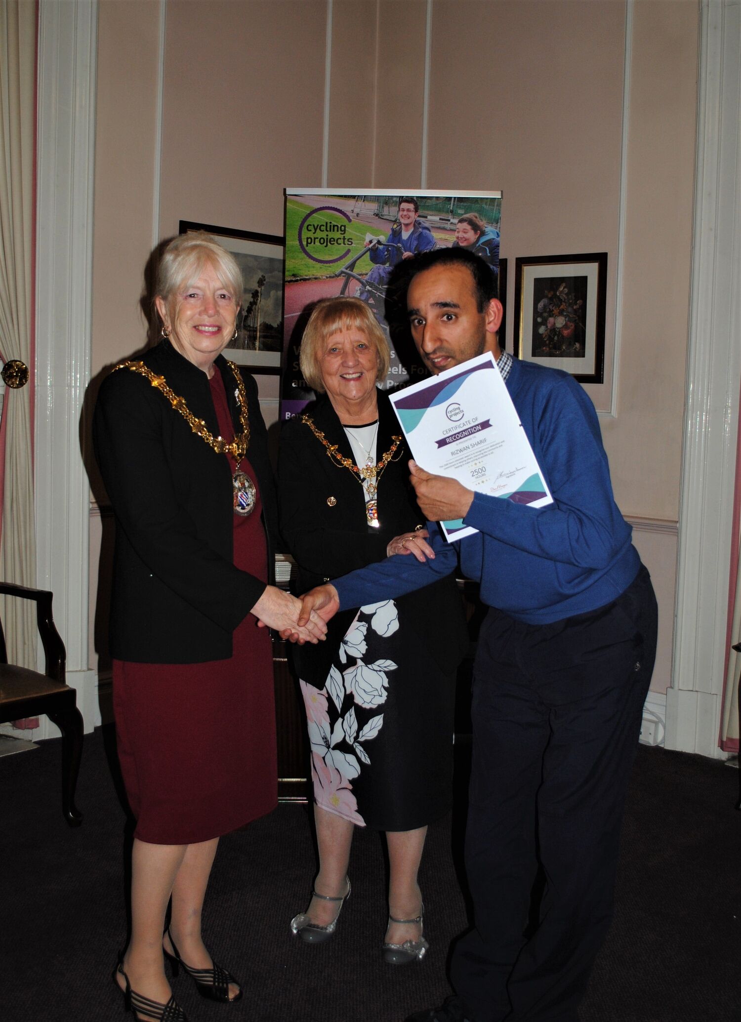 Volunteer recognition