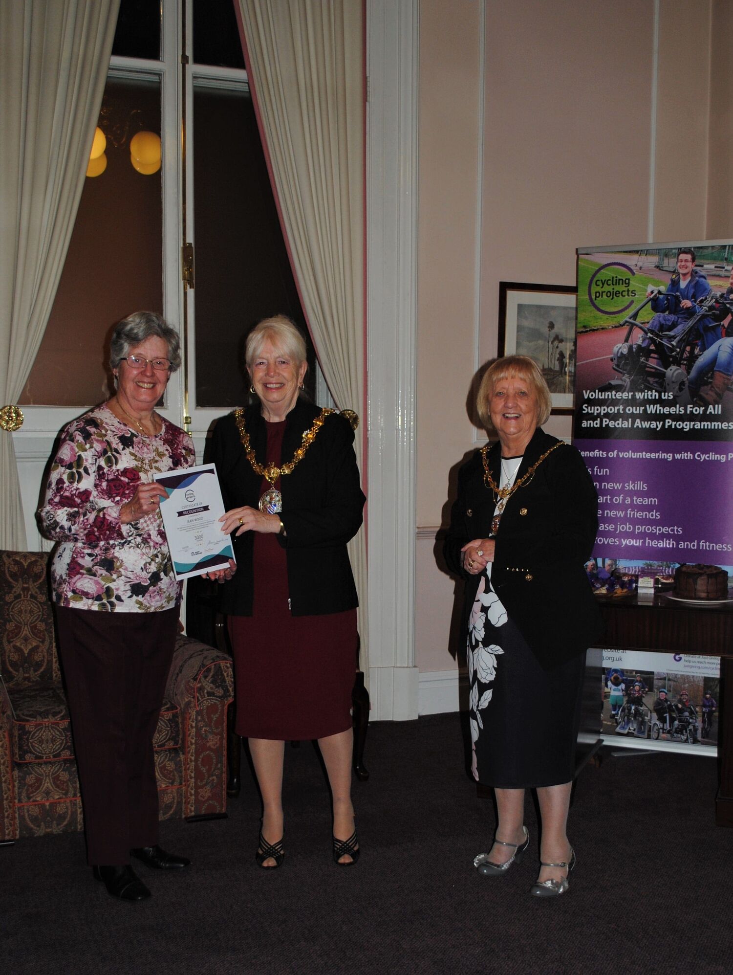 Volunteer recognition