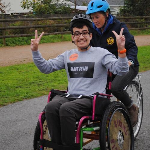 Cycling in park thumbnail