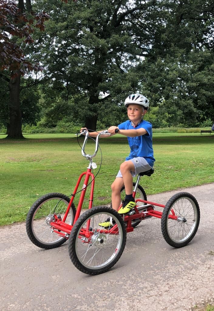 Cycling adapted bike