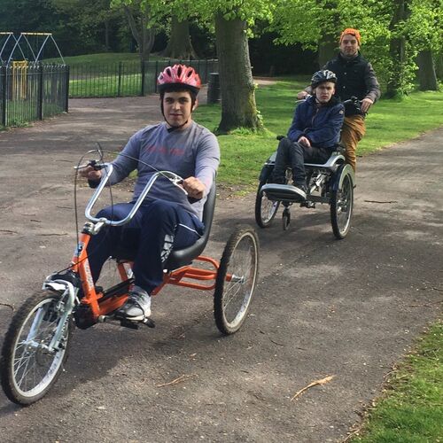 Cycling in park thumbnail