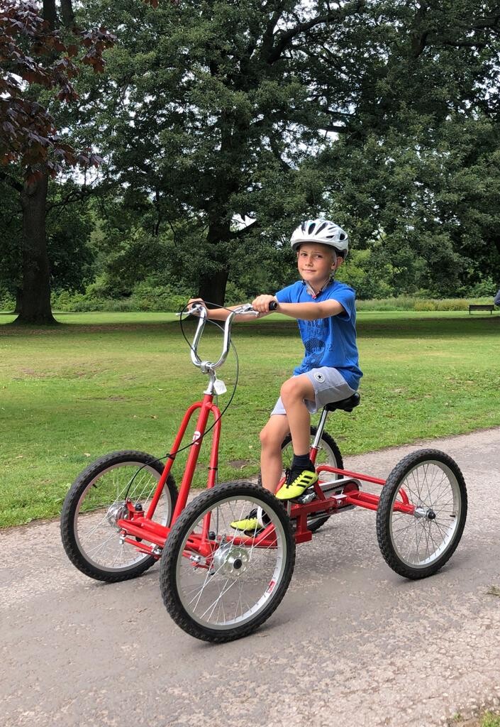 Cycling adapted bike