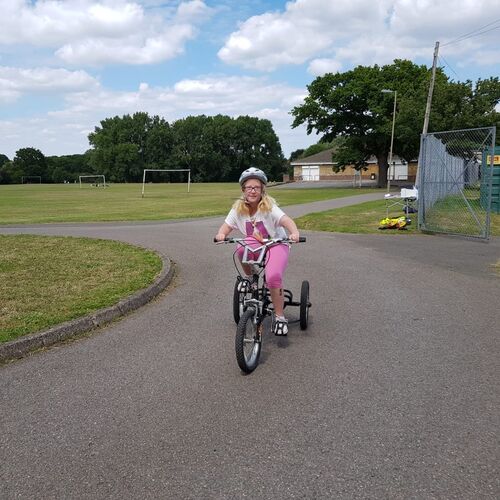 Riding adapted bicycles thumbnail
