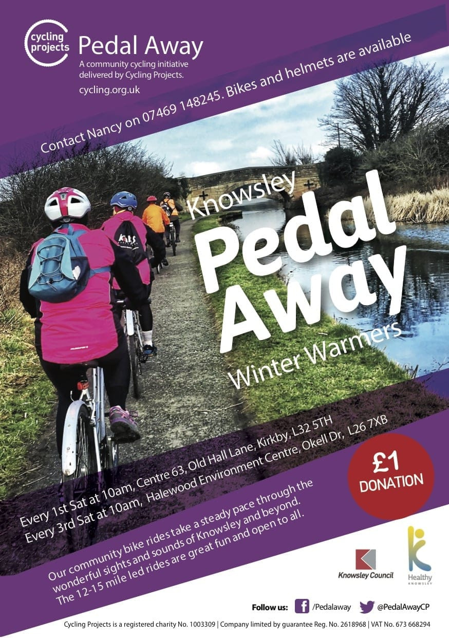 Knowsley Pedal Away flyer