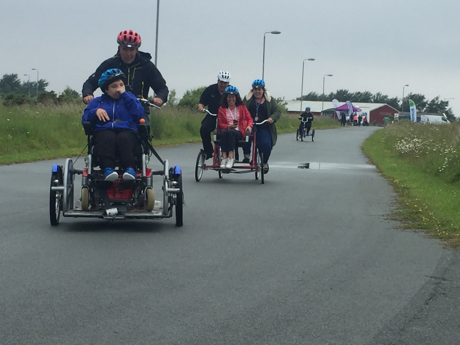 Group cycle ride