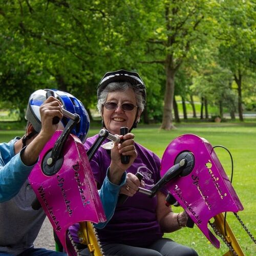 Ride in park