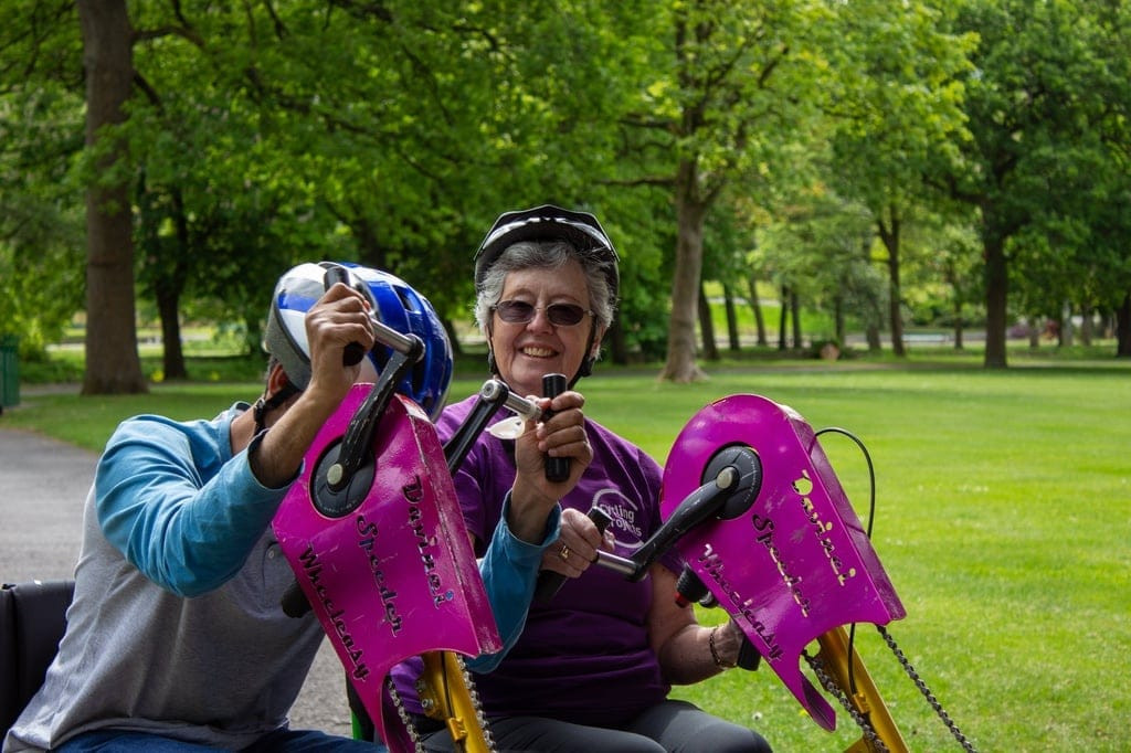 Ride in park