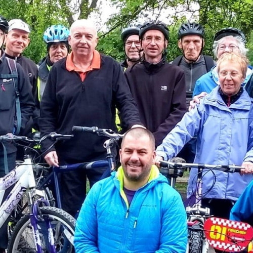 Salford Pedal Away bike donation from CHAINS