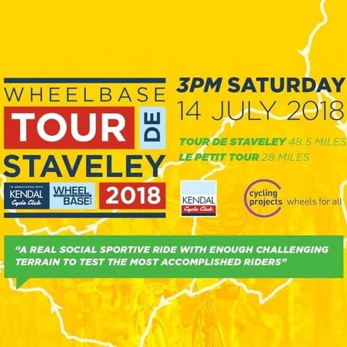 Tour de Staveley poster