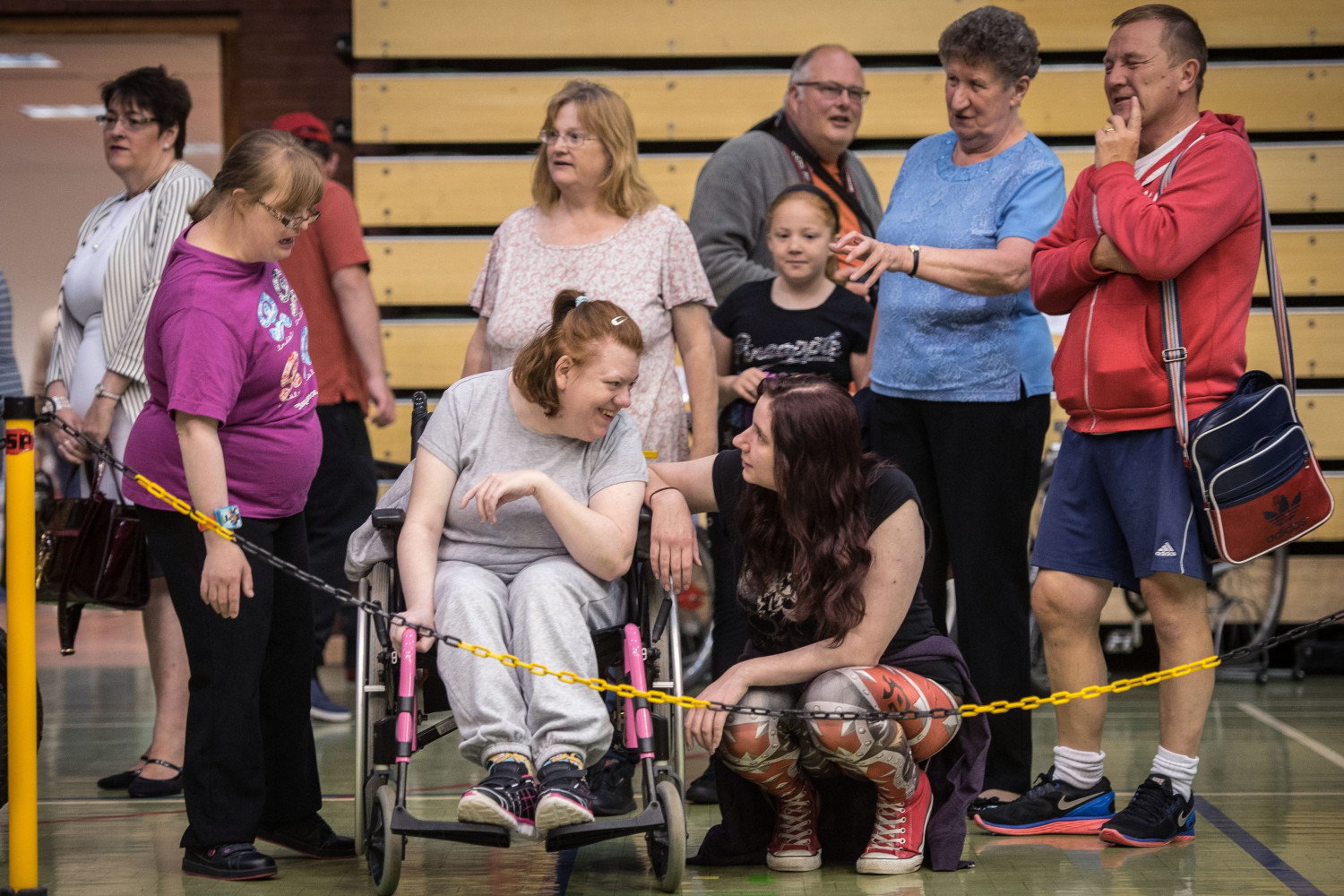 Indoor disabled cycling