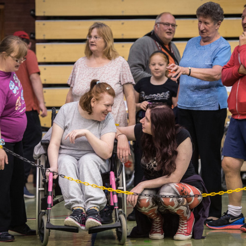 Indoor disabled cycling