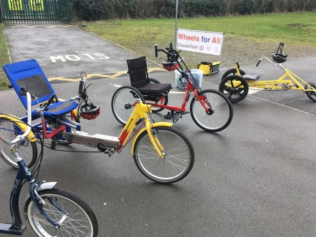 Chesterfield Wheels for All adapted cycles