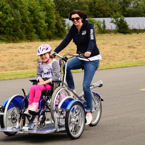 Cycling at Wheels for All Kent