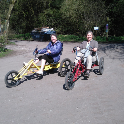 Debdale park cycling