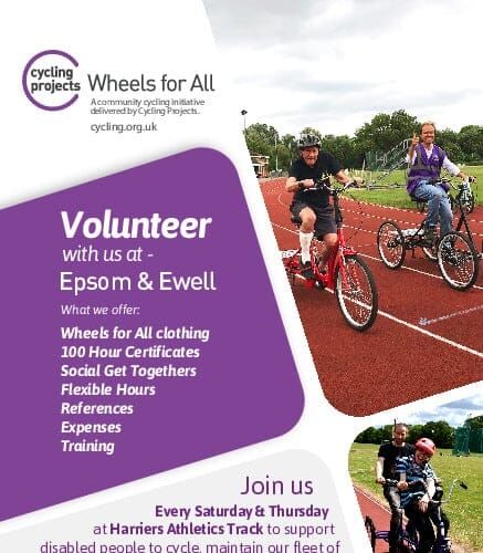 Volunteer flyer cover page