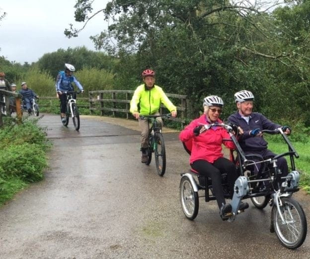 Tricycle and adapted bikes