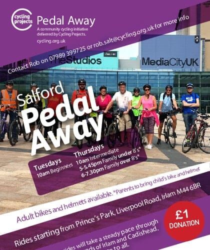 Salford Pedal Away flyer cover page