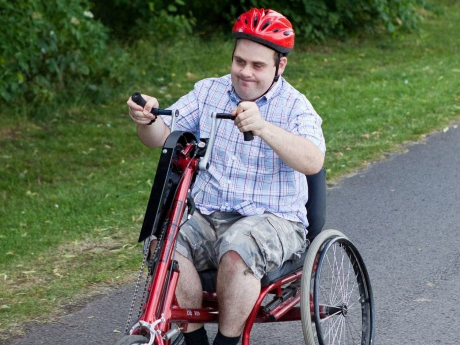 Wheels for All Limefield Park ride