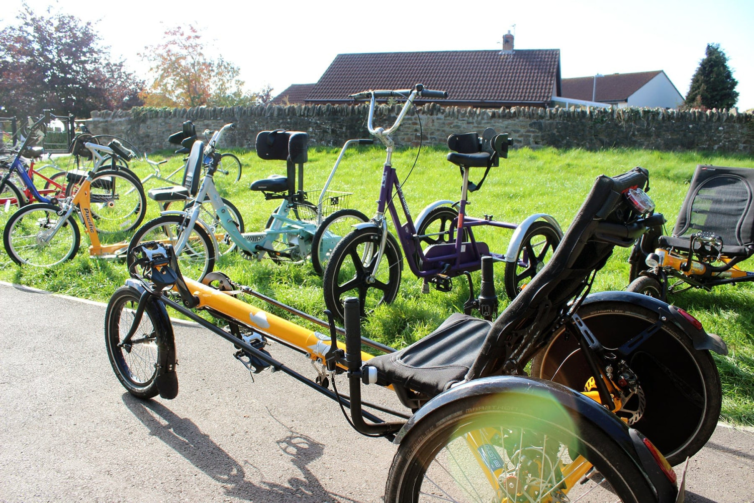 Adapted bikes