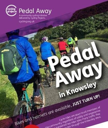Knowsley Pedal Away flier cover page