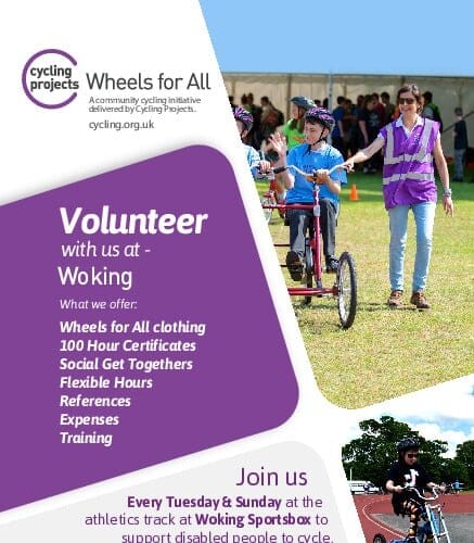 Volunteer leaflet cover page